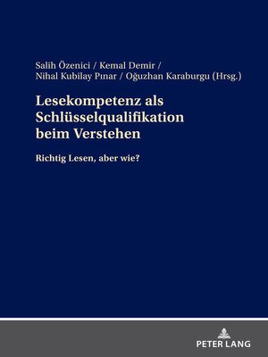 cover image of Lesekompetenz als Schluesselqualifikation beim Verstehen